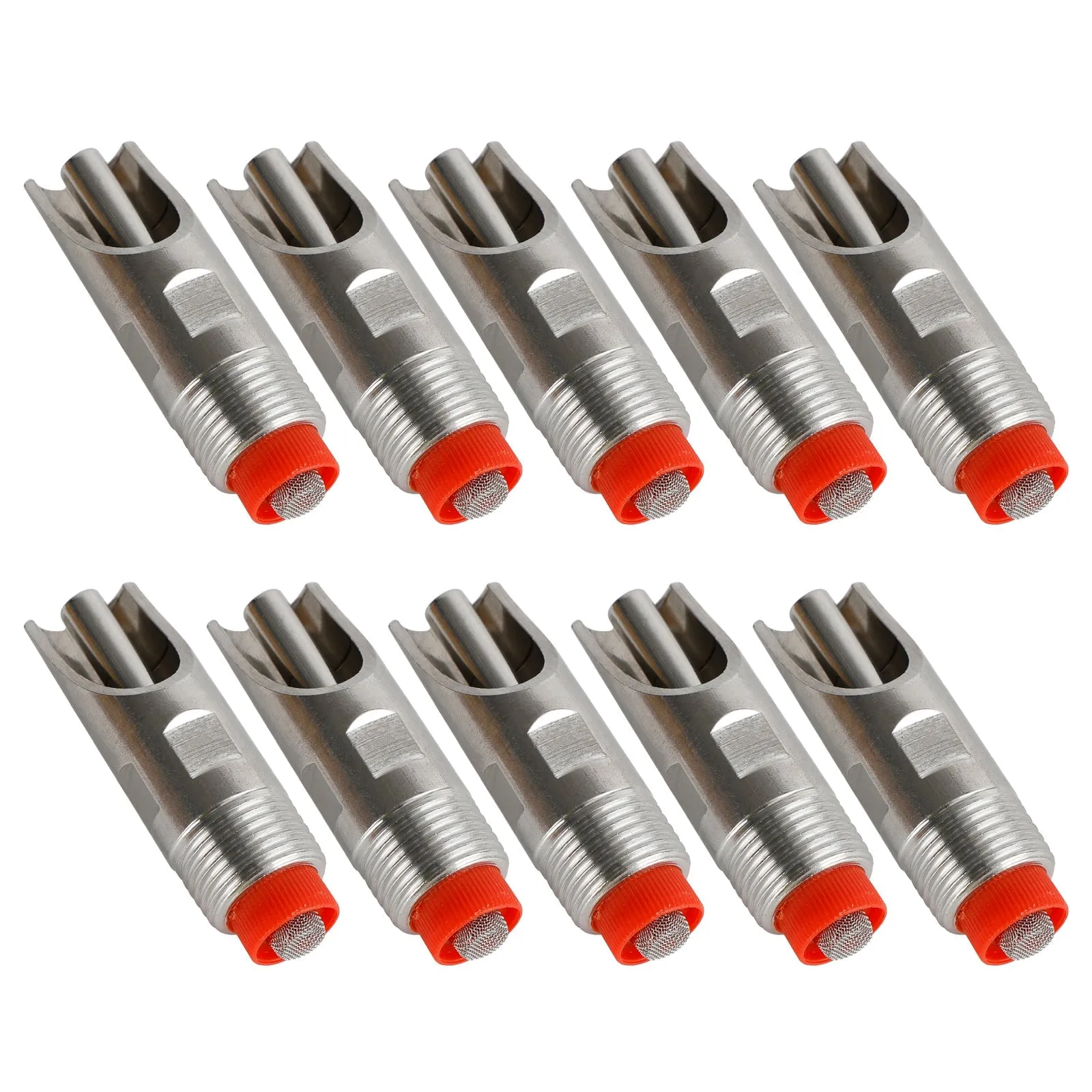 10 Uds herramientas de bebedero de acero inoxidable 1/2 "NPT rosca cerdo automático Fedex Express