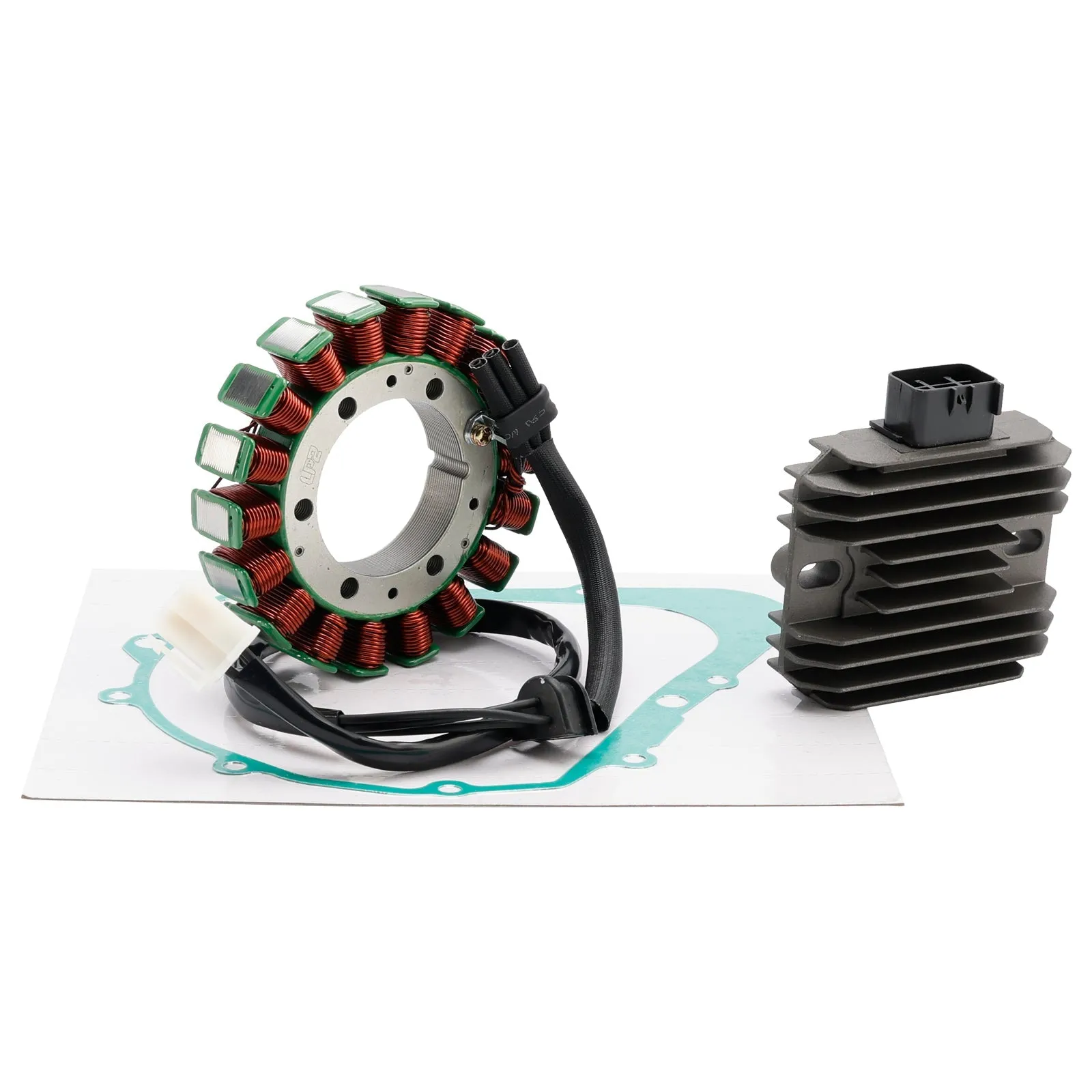 2002-2007 Suzuki GSX 1400 ESTATOR GENERADOR + REGULADOR DE VOLTAJE + JUNTA 31401-42F00