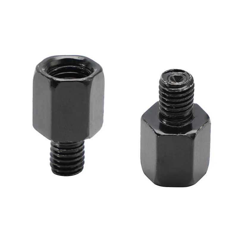 2 x adaptadores universales de espejos para motocicletas y scooters de 10 mm a 8 mm estándar