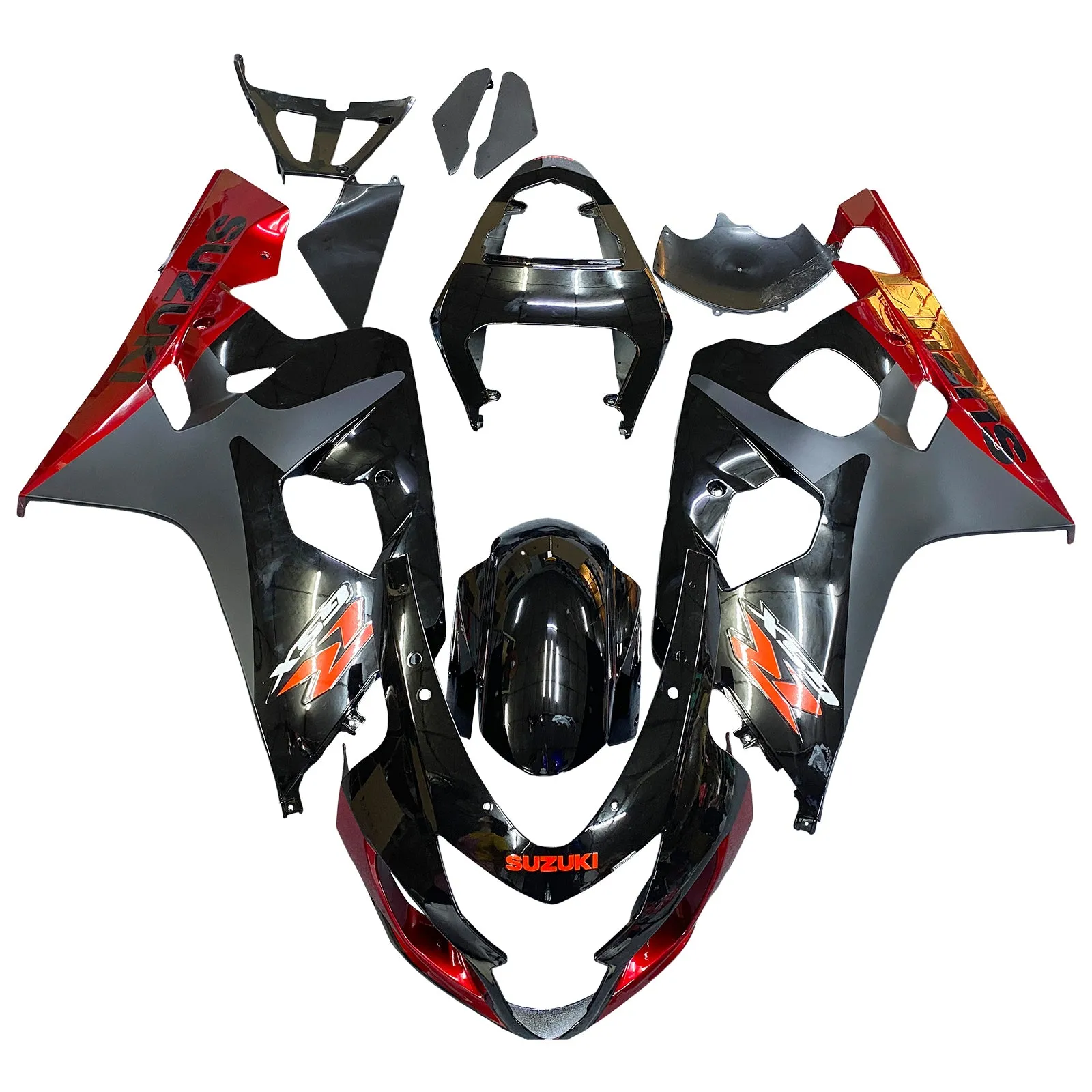Kit de carenado de inyección carrocería plástico ABS para Suzuki GSXR 600/750 2004-2005 K4