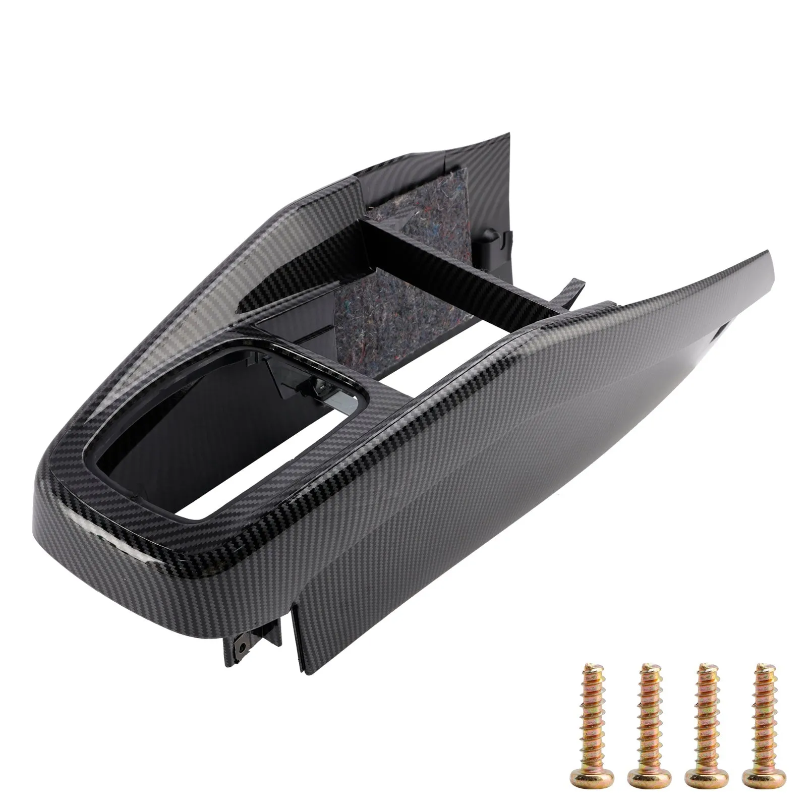 VW Golf Jetta Central Console 1999-2005 1J1863201D Fibra de carbono