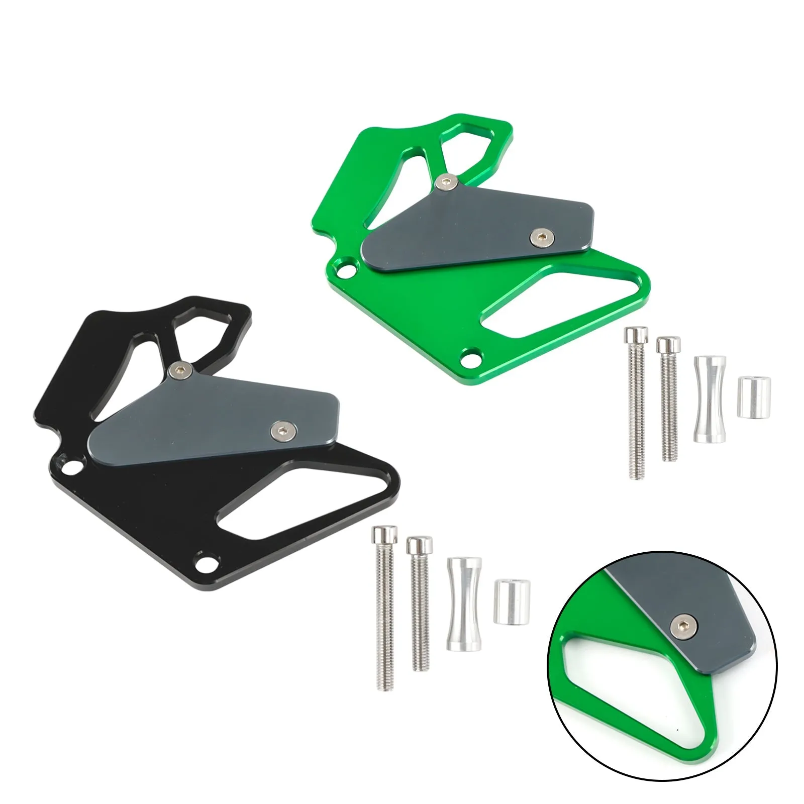 Protector de la cadena de tapa de la tapa del agua frontal, para Kawasaki KLX250 2013 - 2023