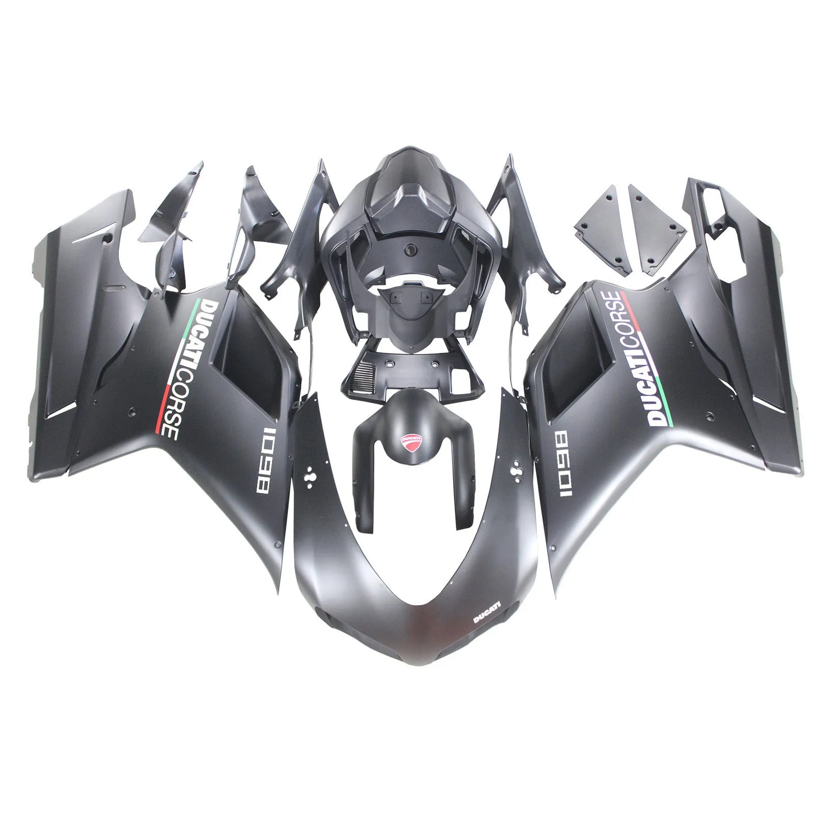 Kit de carenado carrocería ABS apto para Ducati 1098 1198 848 2007-2011