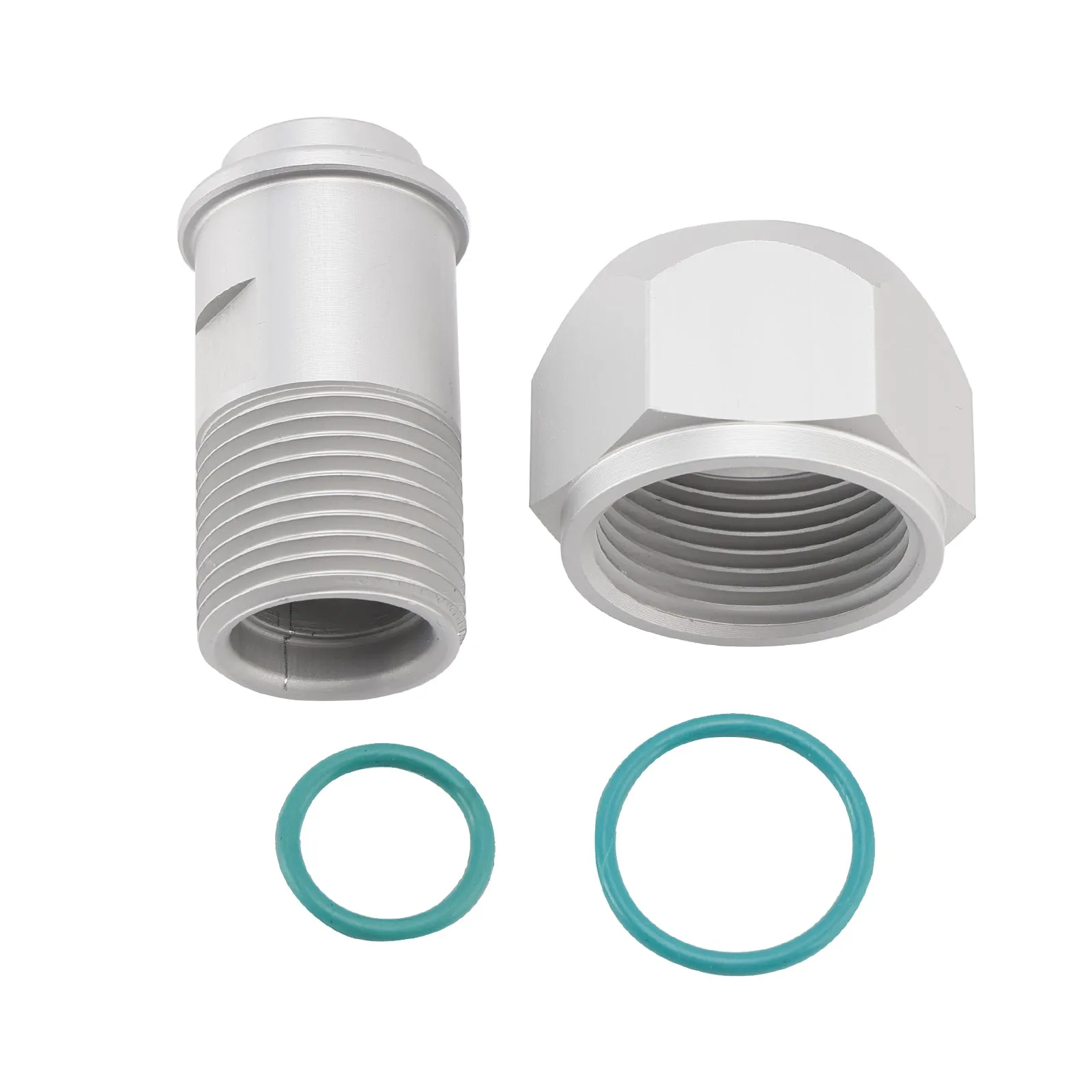 Adaptador de aire acondicionado, ajuste femenino N ° 12 (3/4) a la manguera acumuladora del deshidratador masculino N ° 10 (5/8)