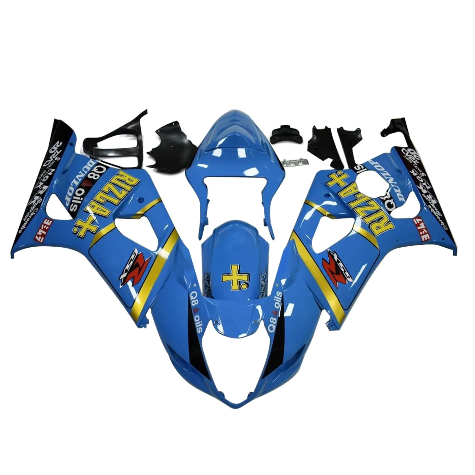 Kit de carenado de inyección de carrocería de plástico ABS para Suzuki GSXR1000 2003-2004 K3
