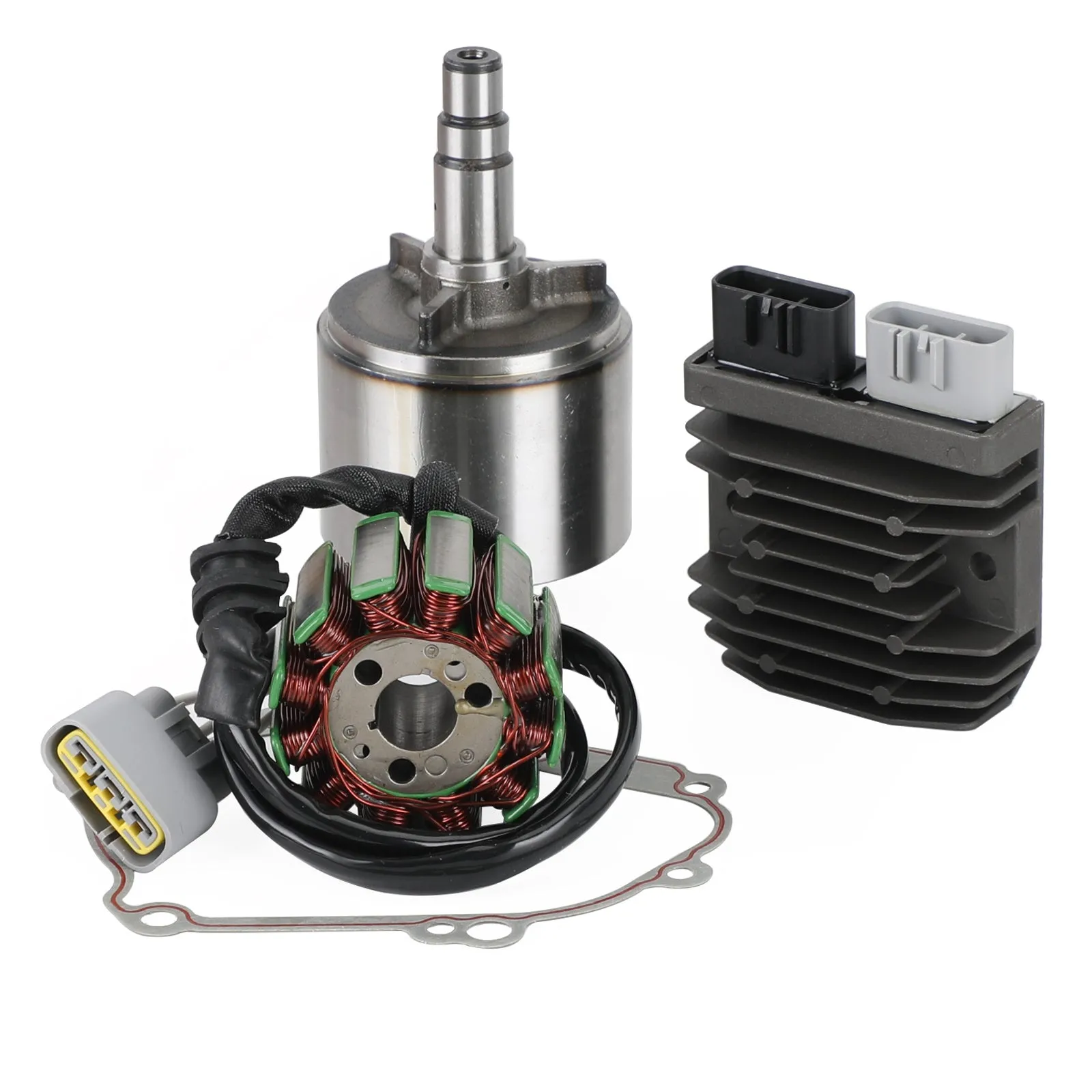 2004-2008 Yamaha YZF R1 Rotor de volante + estator + regulador + junta 5VY-81410-00