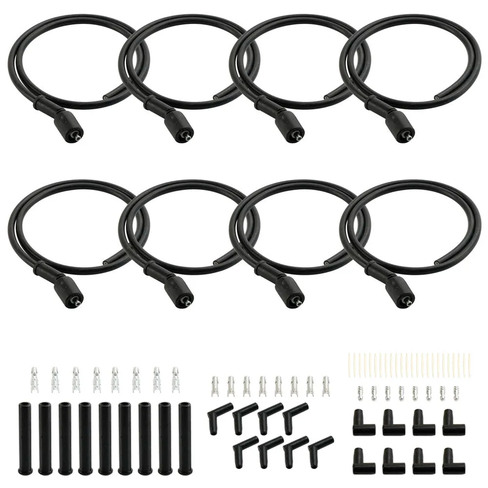 Cables de bujía universales de 60" 551083 para extracción de bobinas LS LS1 LS3 5.3 5.7 Fedex Express