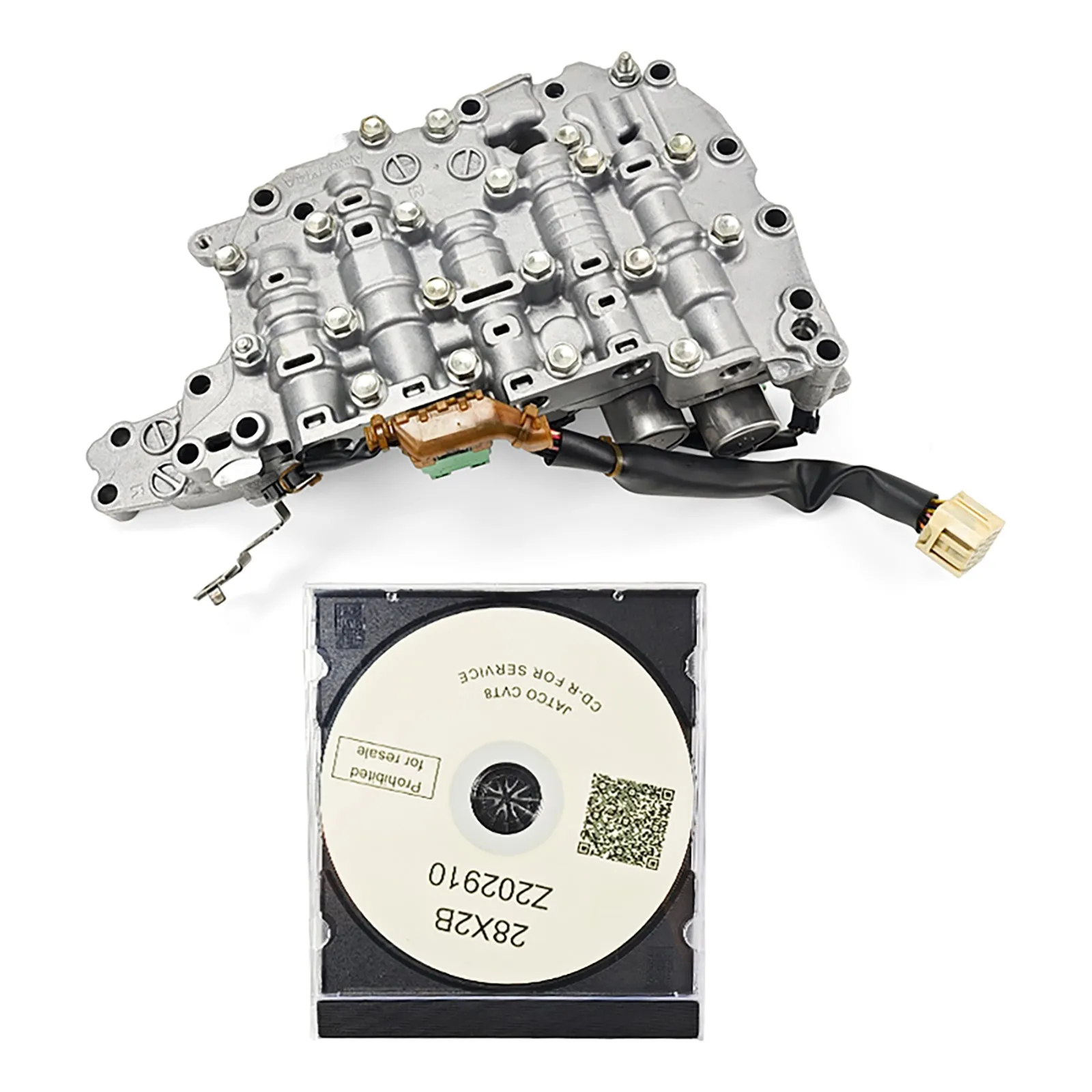 Cuerpo de válvula de transmisión CVT JF016E con solenoides para Nissan Altima 2.5L 12-2019