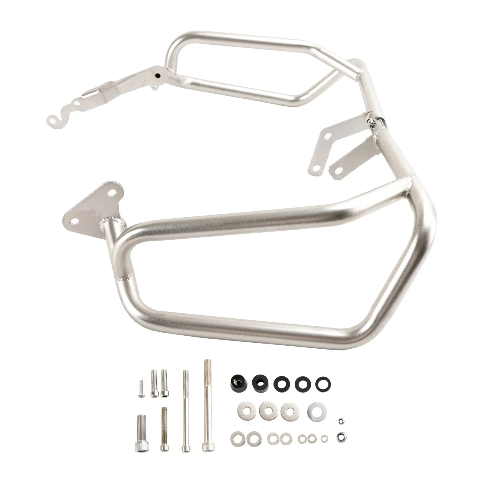 2022 Honda NT1100 NT 1100 Barra protectora inferior Protector del motor Marco de acero plateado