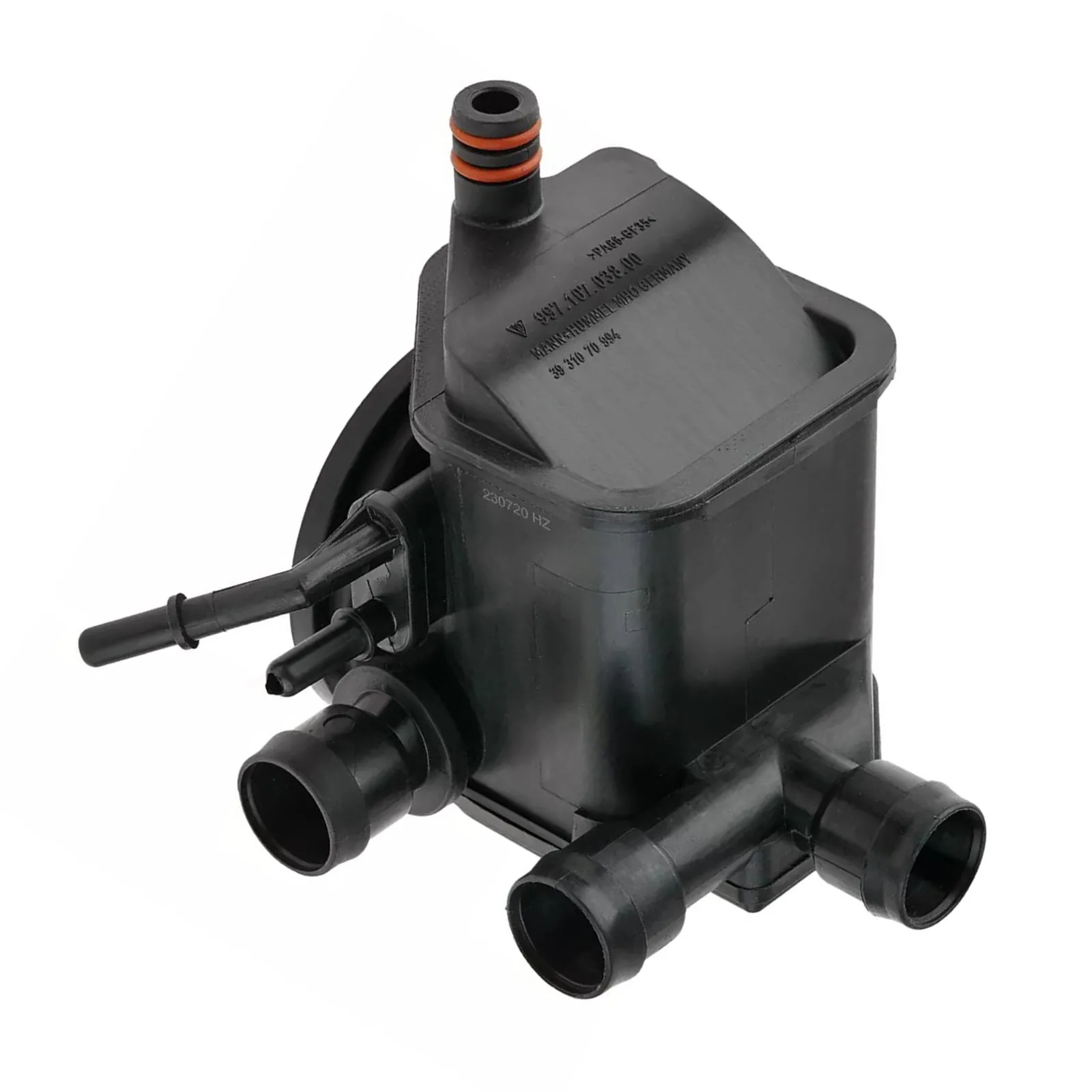 Válvula de ventilación del separador de aceite de motor Central de Porsche 911 Carrera 4S H6 3.8 L 2006-2008 99710703800 90033105340