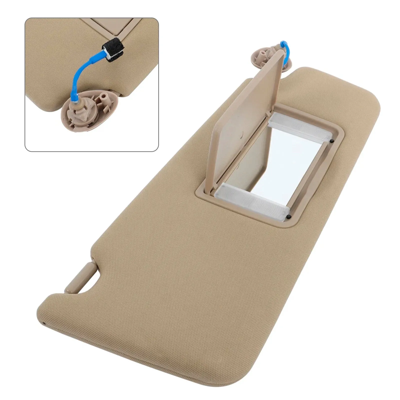 Lado derecho de Sunshade Gray 83230-TG7-A12ZA para Honda Pilot 2016-2022