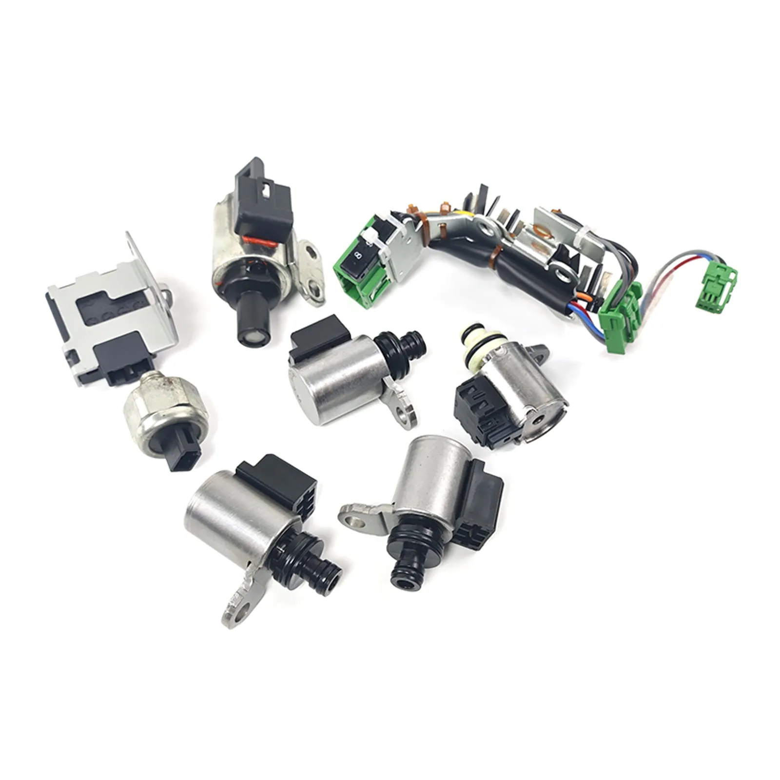 2007–2013 Altima - L4 2.5L - CVT FWD (RE0F10A) JF011 Kit de electrovan de transmisión Un sensor