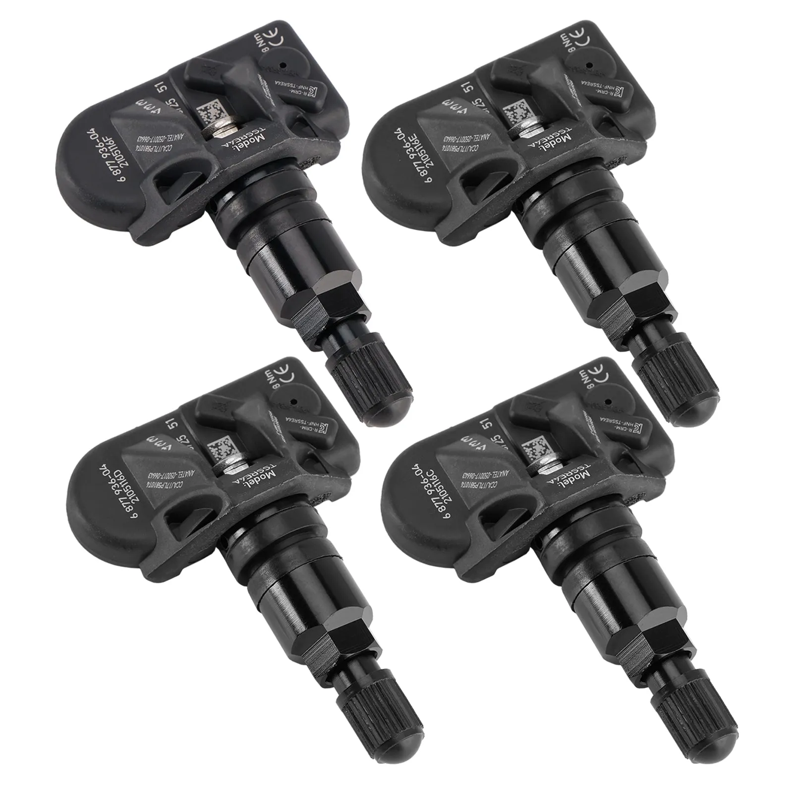 4x 6877936 Sensor de neumáticos 4x para BMW 5 G30 G31 F40 Serie 3 G20 G21