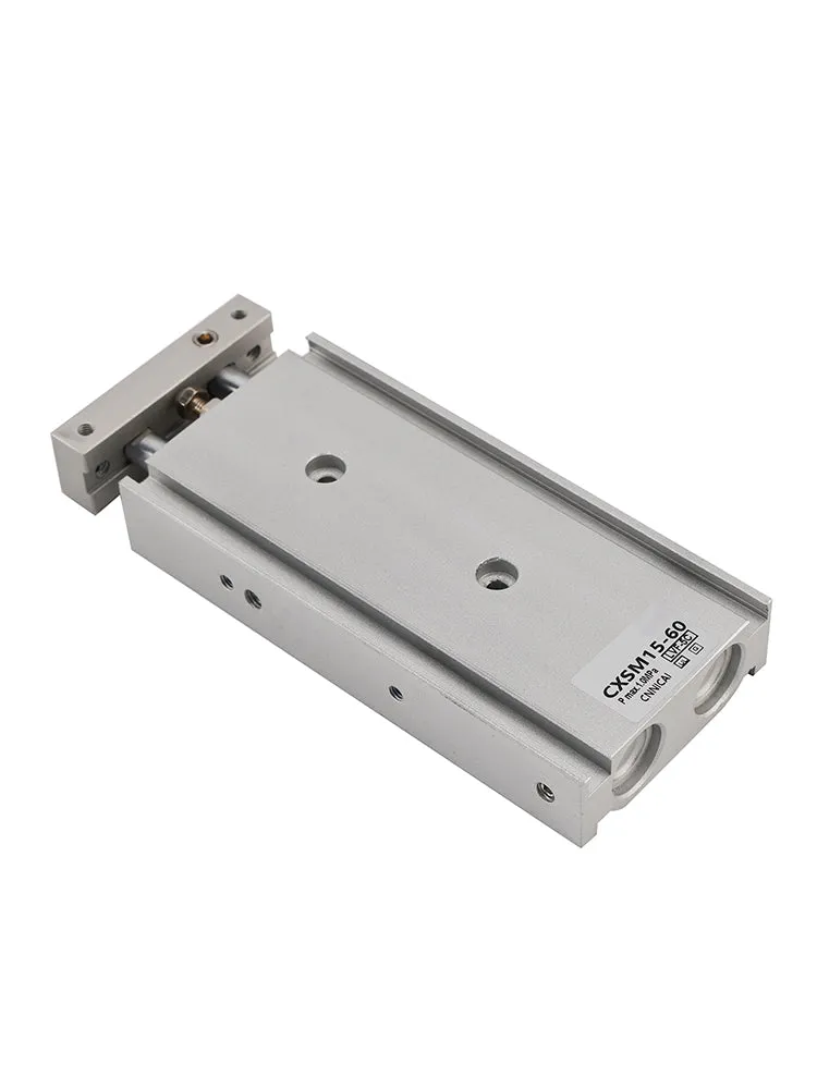 Cilindro neumático con doble tallo SMC CXSM15-60 CXSM1030, doble efecto