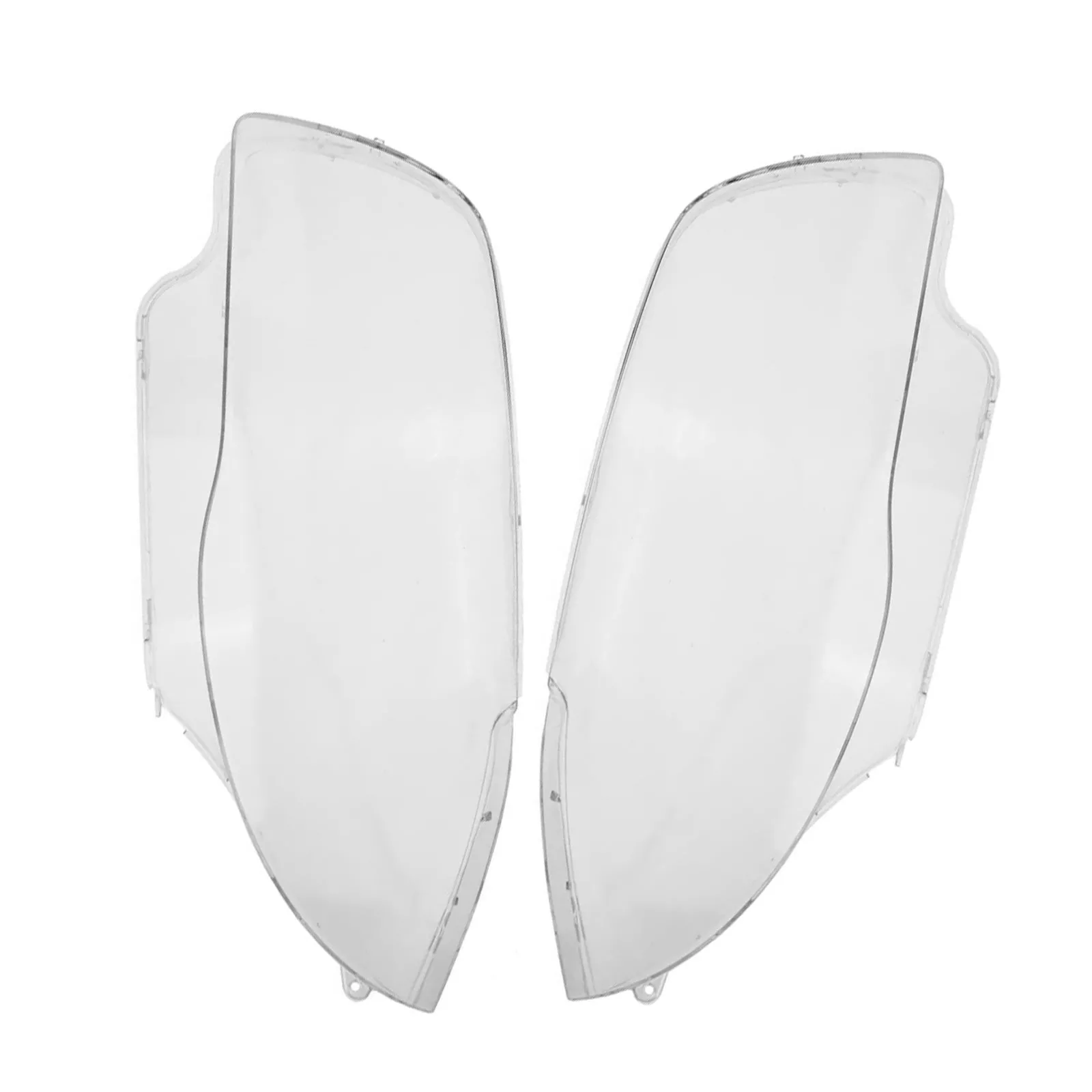 2003-2011 BMW Series 1 E81 E82 E87 E88 2 PCS Cubierta transparente en vidrio de los faros antes de 63126924486,