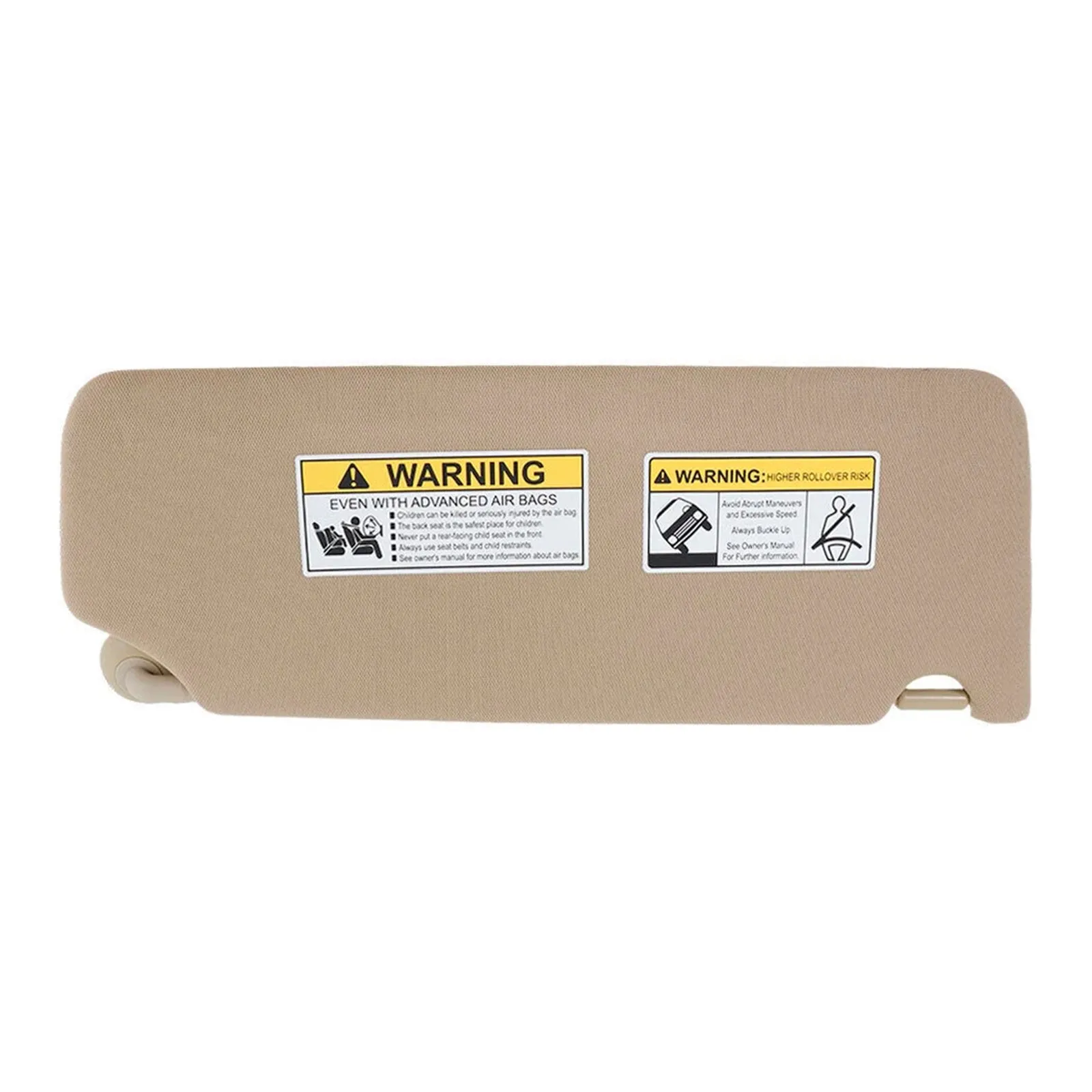 La visera de Sun Gray se fue en el lado izquierdo 83280-TG7-A12ZA para Honda Pilot 2016-2022