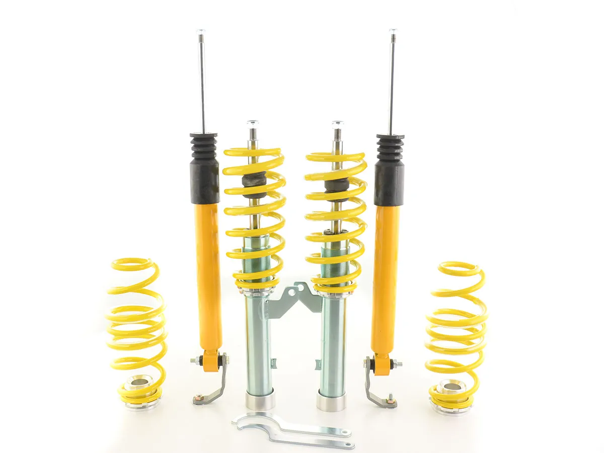 Kit coilover FK VW Golf 7 AU Bj. De 2012 con puntal 50mm, eje trasero twist beam