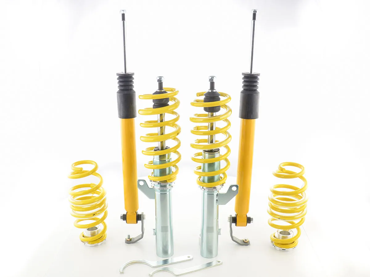 Kit coilover FK VW Golf 7 AU Bj. De 2012 con puntal 55mm, eje trasero multibrazo