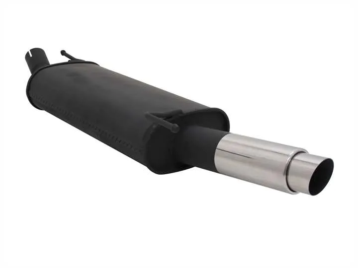 Escape Deportivo 1 X 76mm Gp-Design - Vw Golf Iii + Cabrio Typ:1hxo 1.4* 44kw / 1.6* 55kw / 1.6 Gt 74kw / 1.8* 55kw / 1.8 66kw /