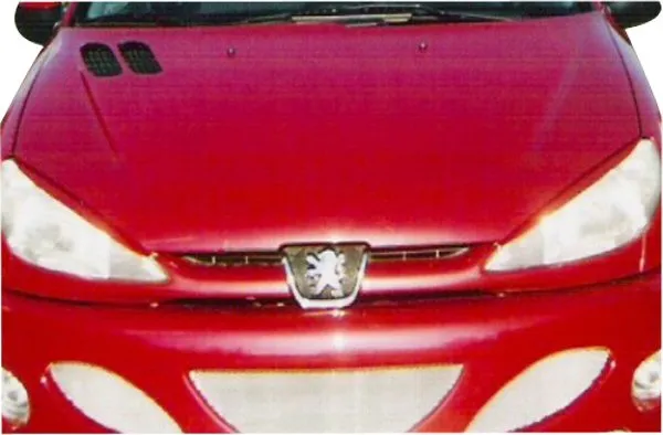 Pestanas Peugeot 206.
