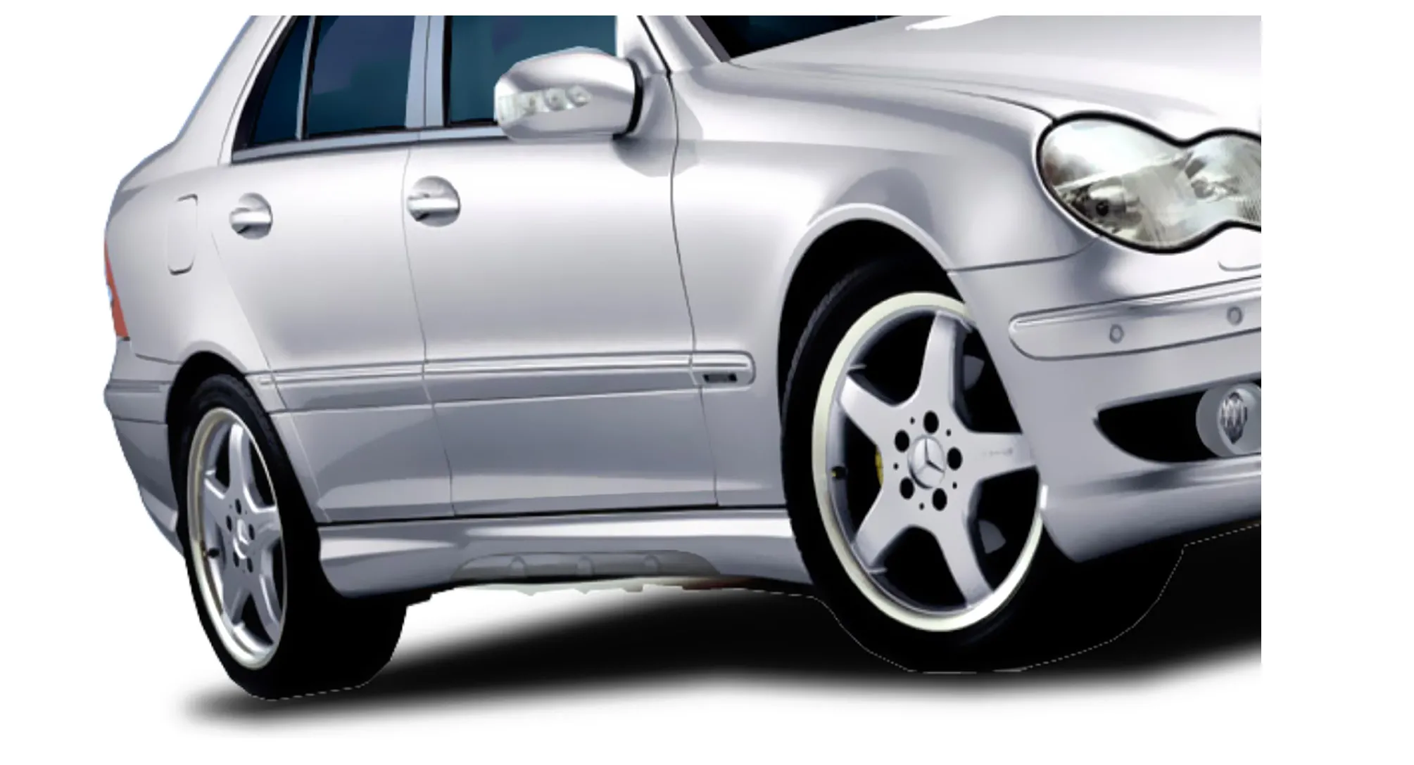 Taloneras Mercedes Classe C W203 Coupe