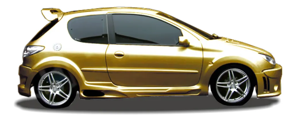 Taloneras Peugeot 206 Volverine Wide